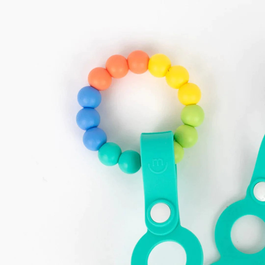 MorePeas Teether Rainbow Ring Teether