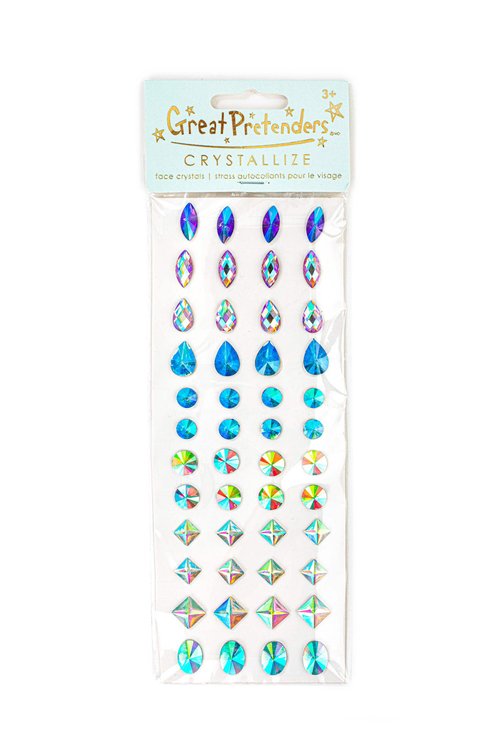 Multi Pack Face Crystals | Great Pretenders