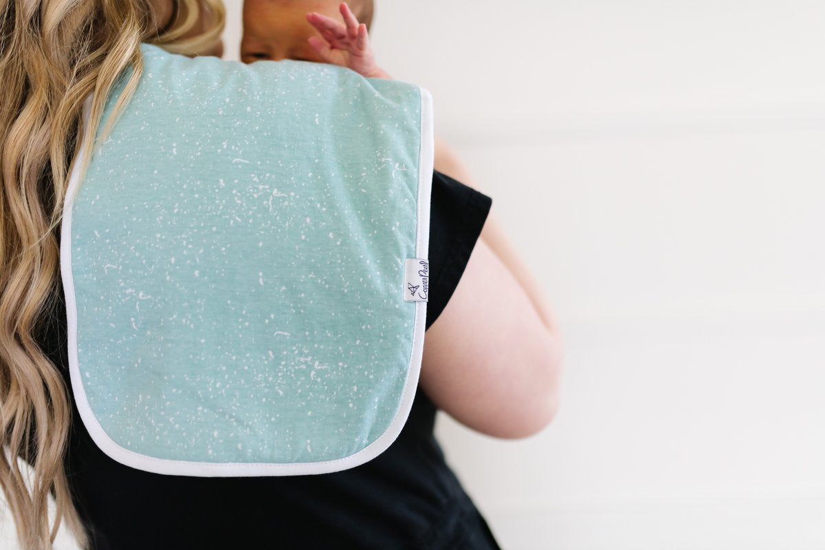 Nautical Burp Cloth Set | Copper Pearl