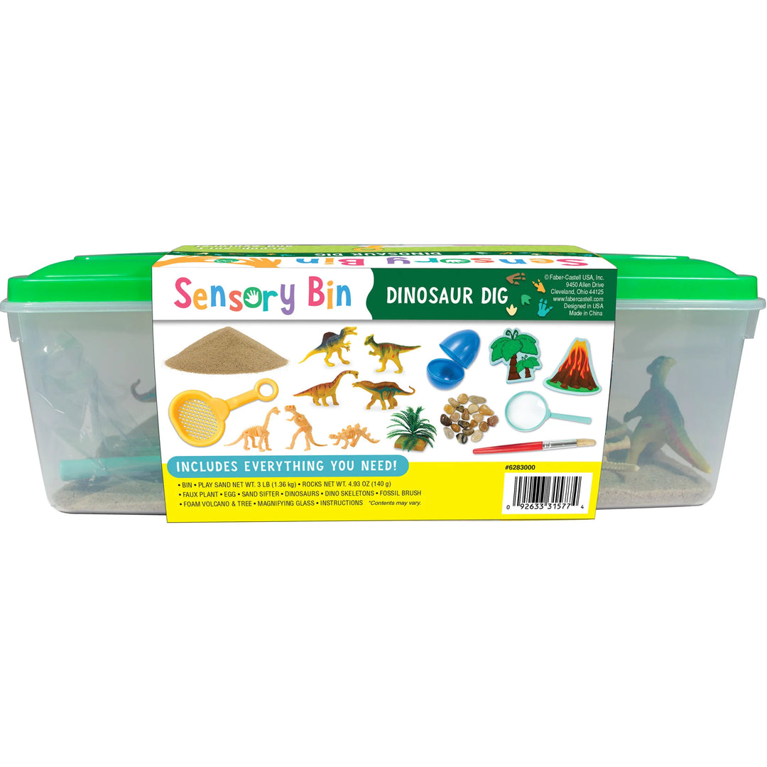 Sensory Bin - Dinosaur Dig