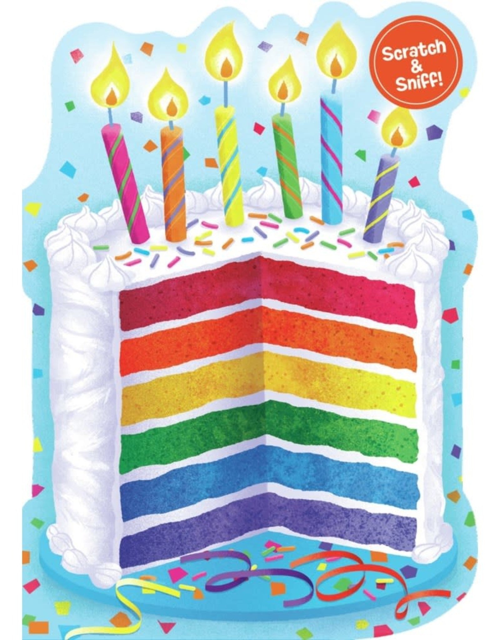 Rainbow Cake Scratch & Sniff Card