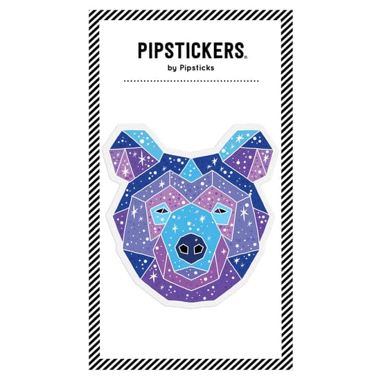 Pipsticks Stickers Big Puffy Astrology Bear Sticker