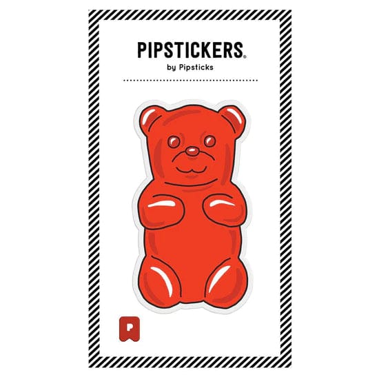 Pipsticks Stickers Big Puffy Gummy Bear Sticker