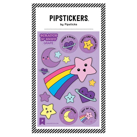 Pipsticks Stickers Over The Moon Scratch N' Sniff Pipsticks