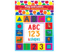 ABC 123 & Shapes activity book