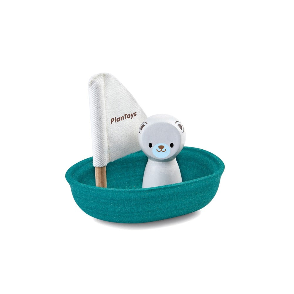 Sailing Boat - Polar Bear | Plan Toys