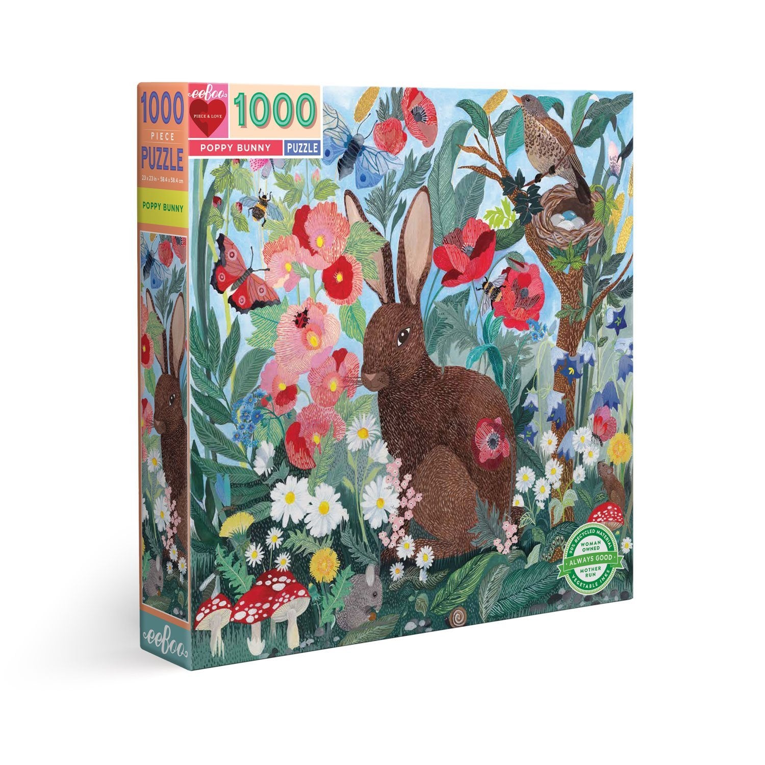 Poppy Bunny - 1000 Piece Puzzle