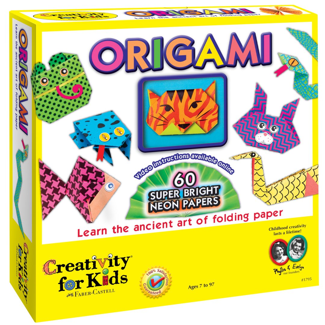 Neon Origami Kit | Creativity for Kids