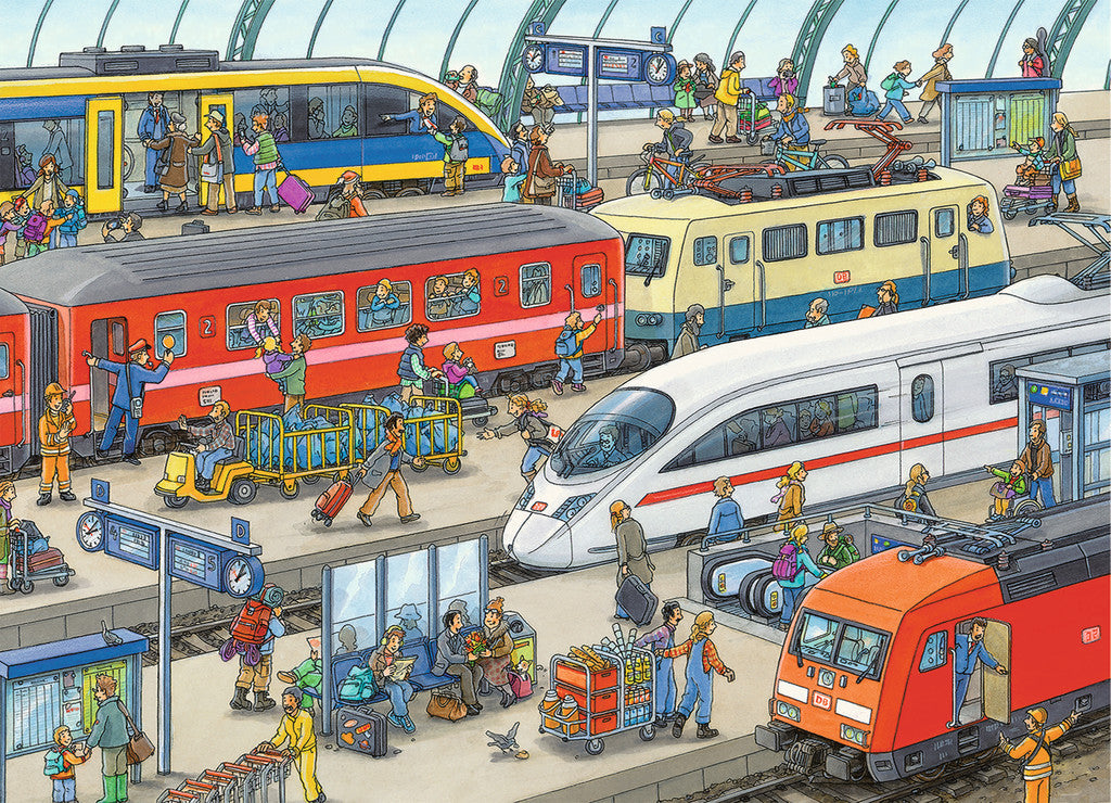 Railway Station - 60pc Puzzle