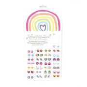 Rainbow Love Sticker Earrings | Great Pretenders