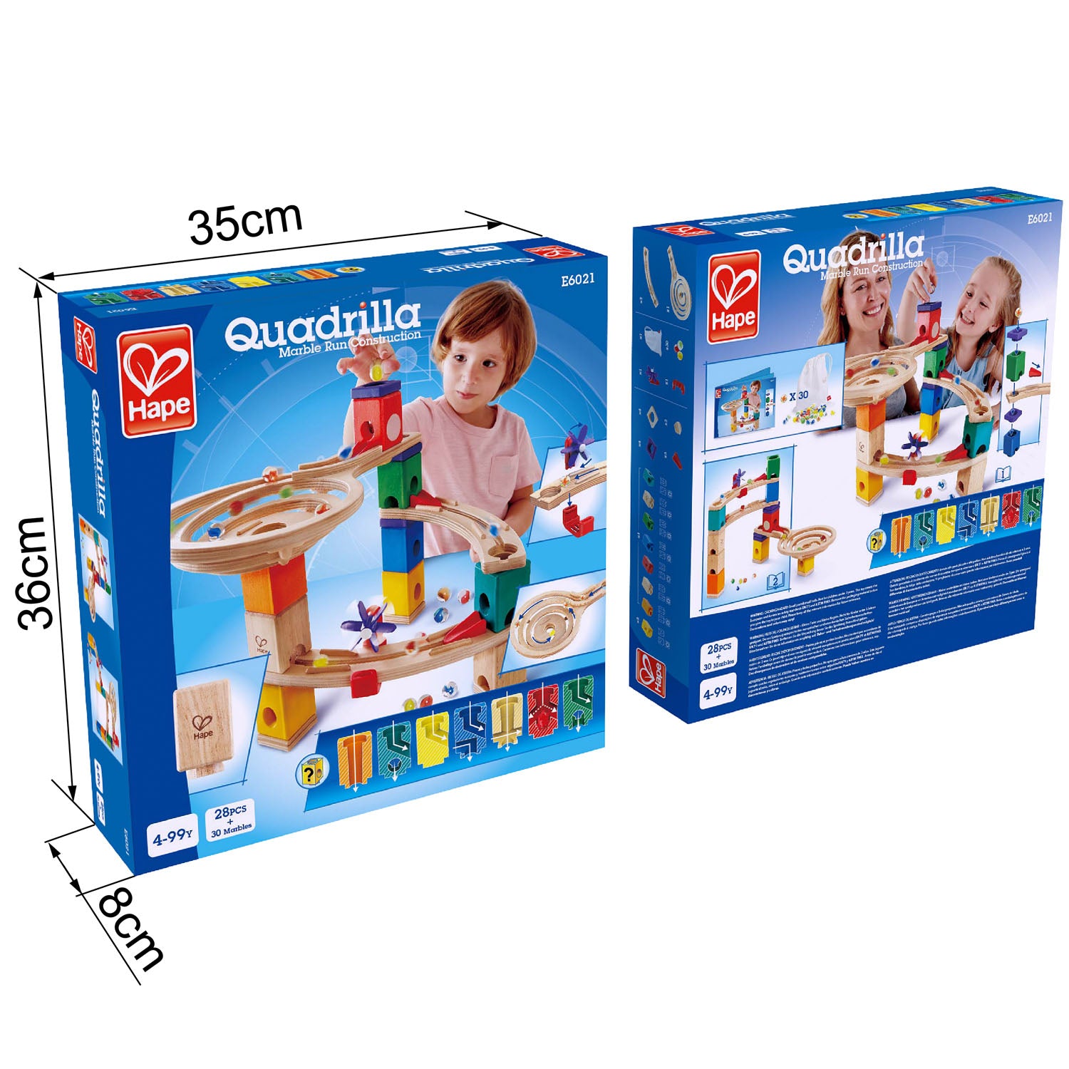 Race to the Finish Marble Run | Hape