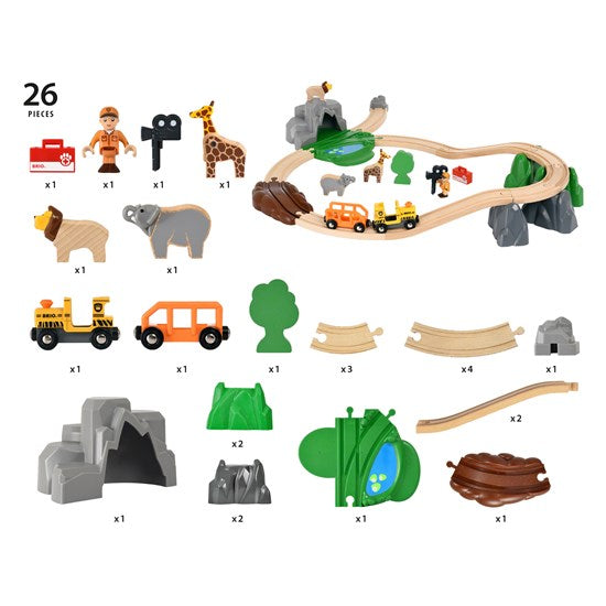 Safari Adventure Set | BRIO - LOCAL PICK UP ONLY