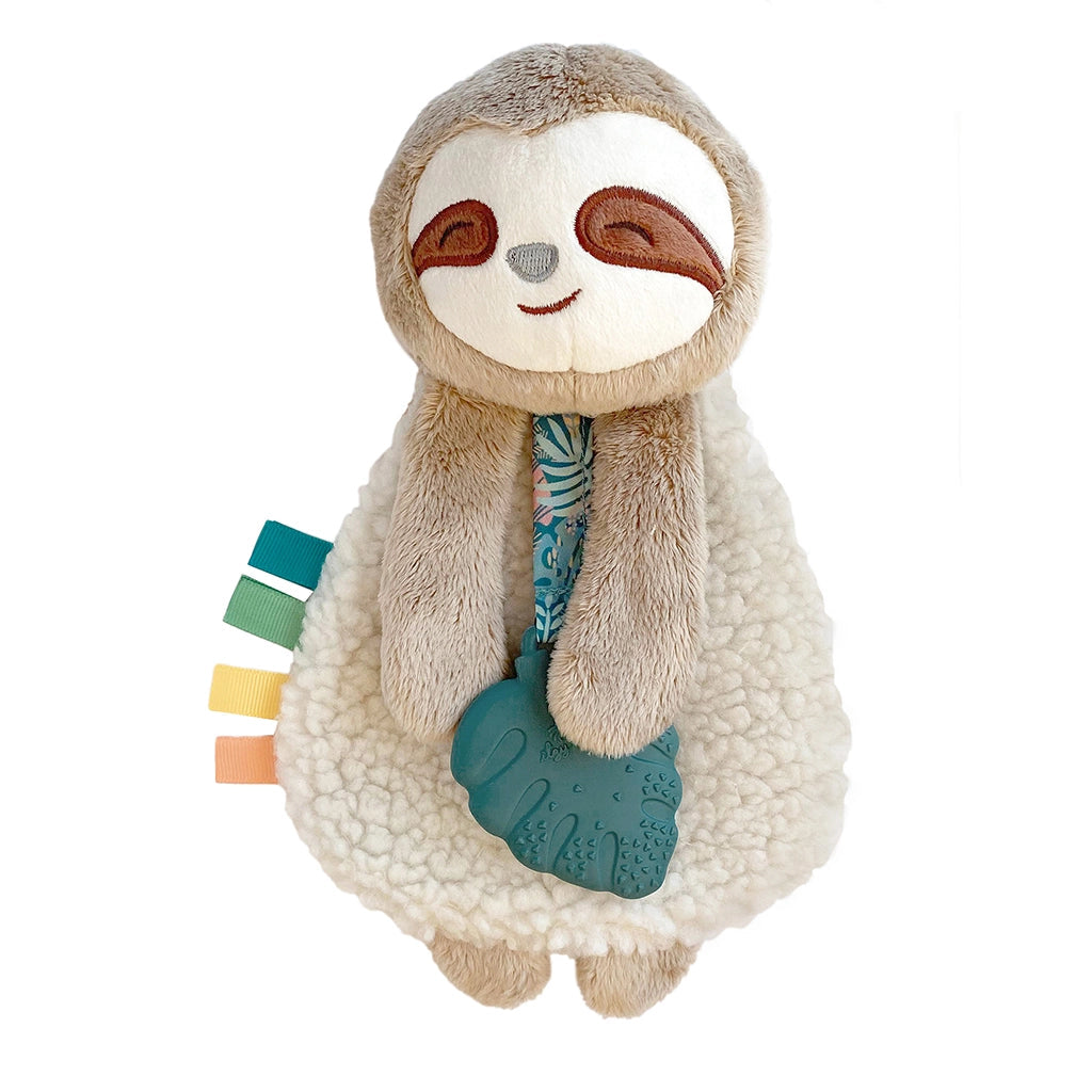 Itzy Lovey™ Peyton the Sloth Plush + Teether Toy