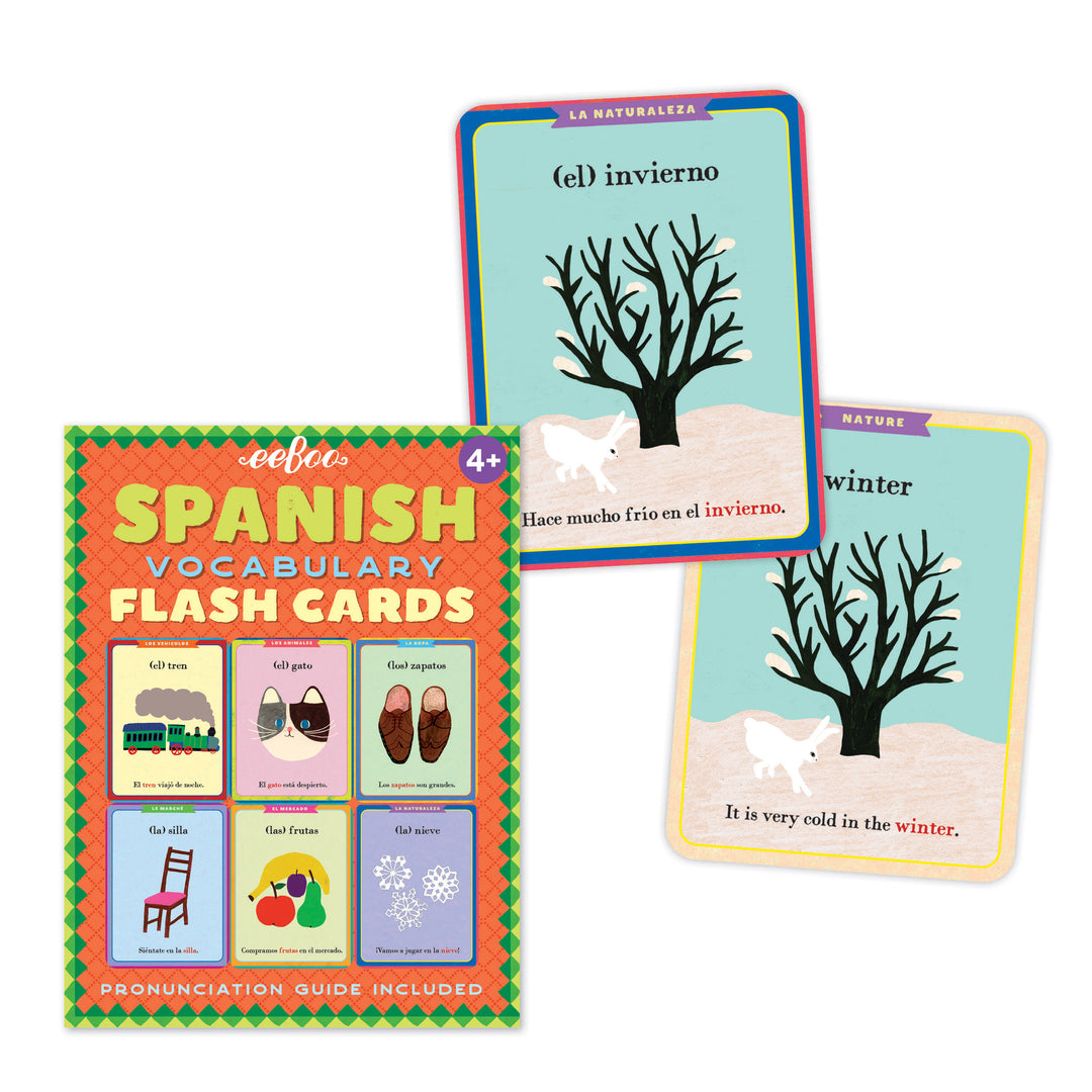 Spanish Flash Cards | eeboo