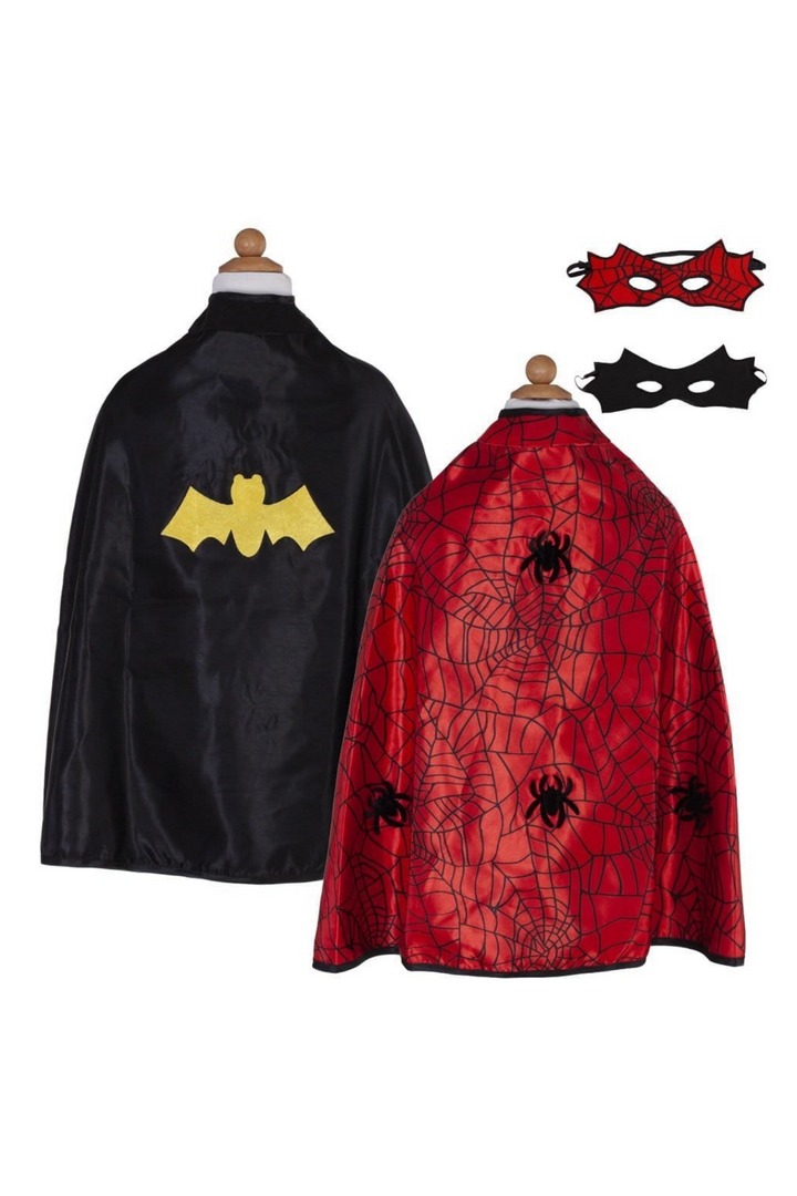 Reversible Spider/Bat Cape | Great Pretenders