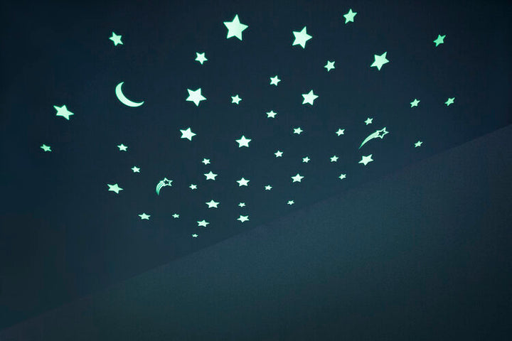 Starry Night Glow in the Dark Wall Stickers