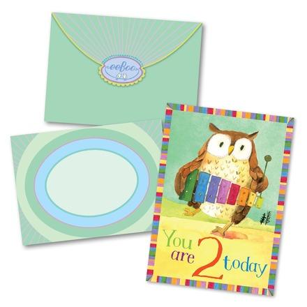 Sweet Owl 2 Birthday Card