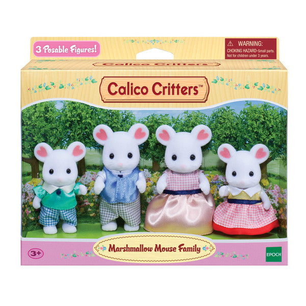 Marshmallow Mouse Family | Calico Critters