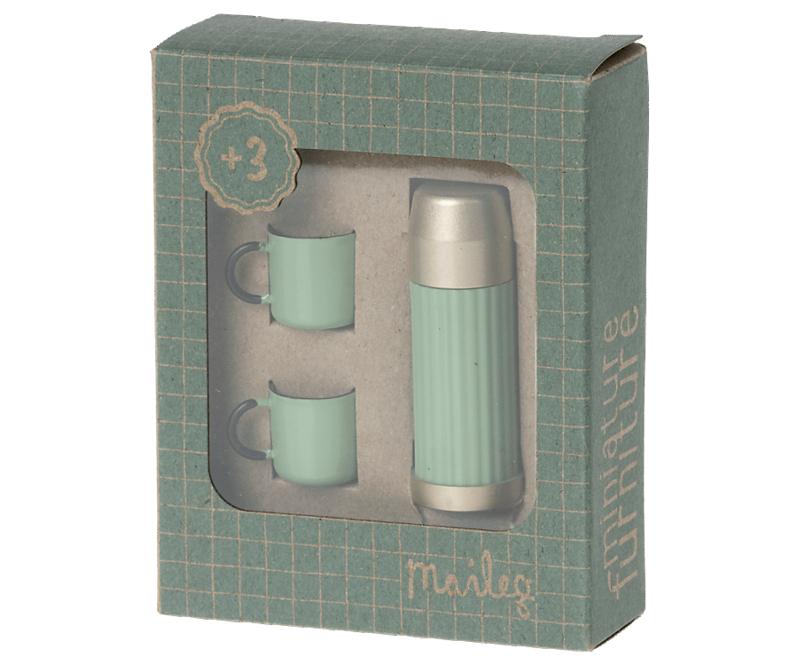 Thermos and Cups - Mint | Maileg