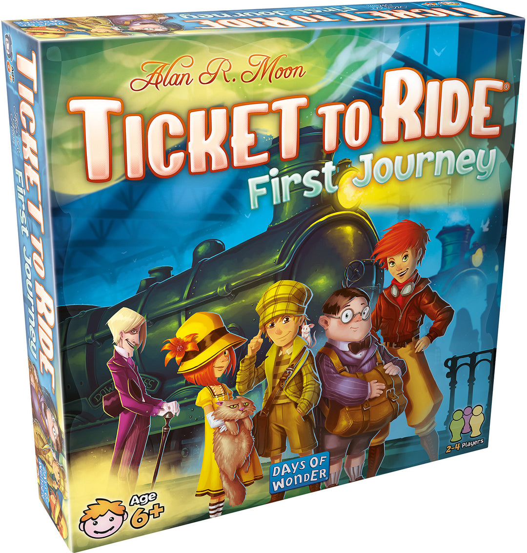 Ticket to Ride: First Journey | Asmodee