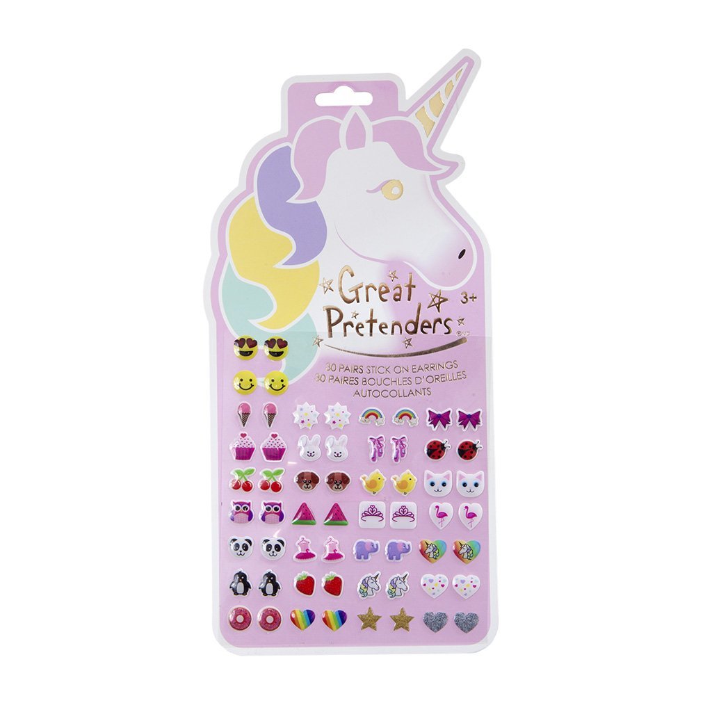 Unicorn Sticker Earrings | Great Pretenders