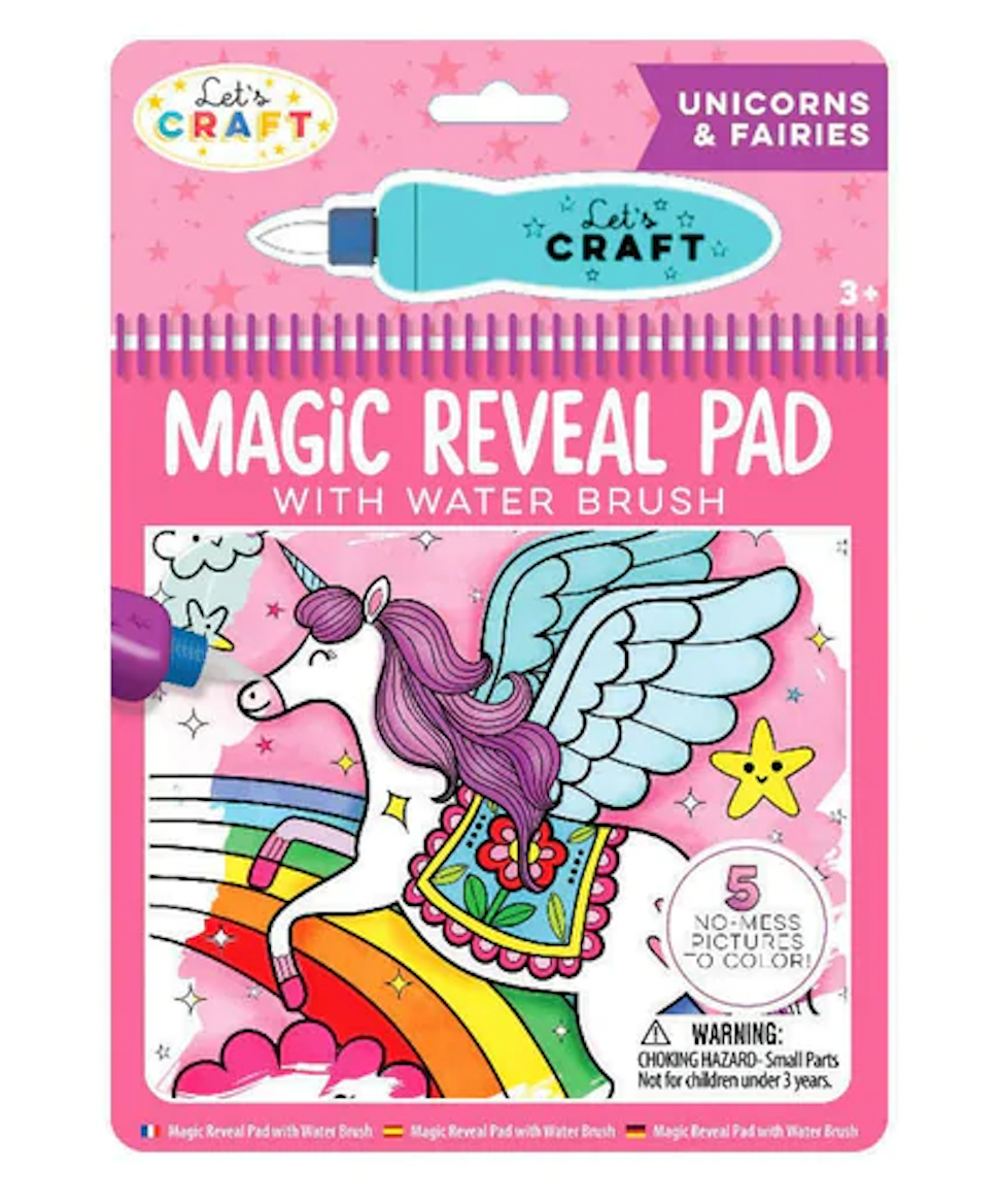 Magic Reveal Pad - Unicorns & Fairies