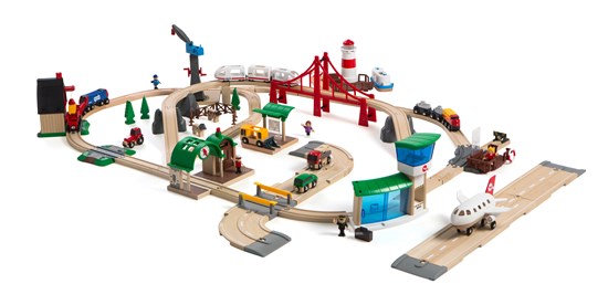 Railway World Deluxe Set | BRIO  - LOCAL PICK UP ONLY