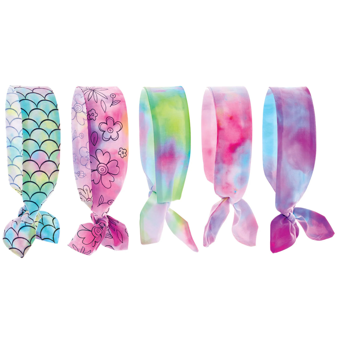 Ice-Dye Headbands