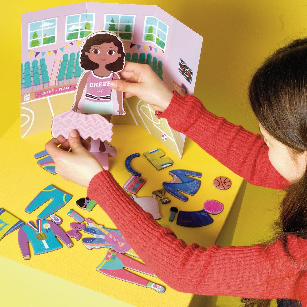 Magnetic Dress Up Doll - Zoey | Floss and Rock